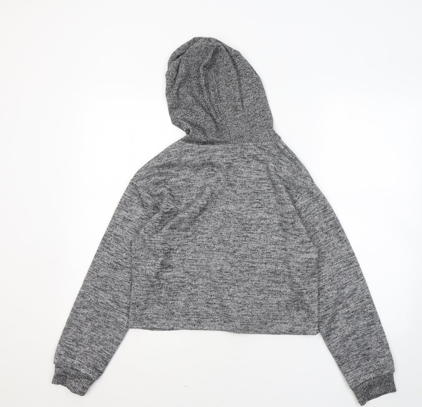 Primark Womens Grey Polyester Pullover Hoodie Size 6