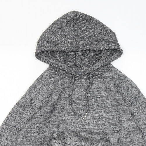 Primark Womens Grey Polyester Pullover Hoodie Size 6