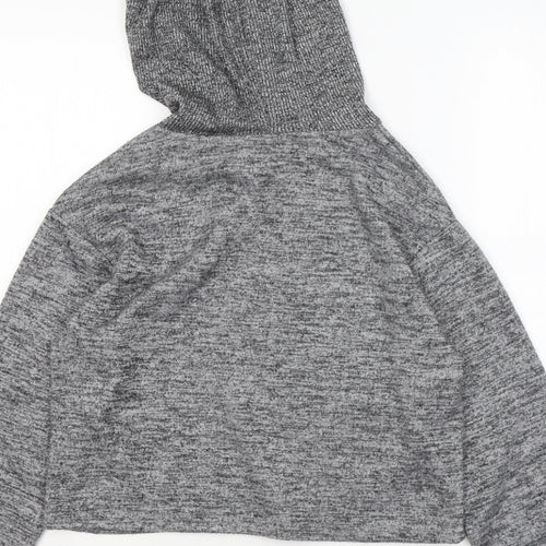 Primark Womens Grey Polyester Pullover Hoodie Size 6