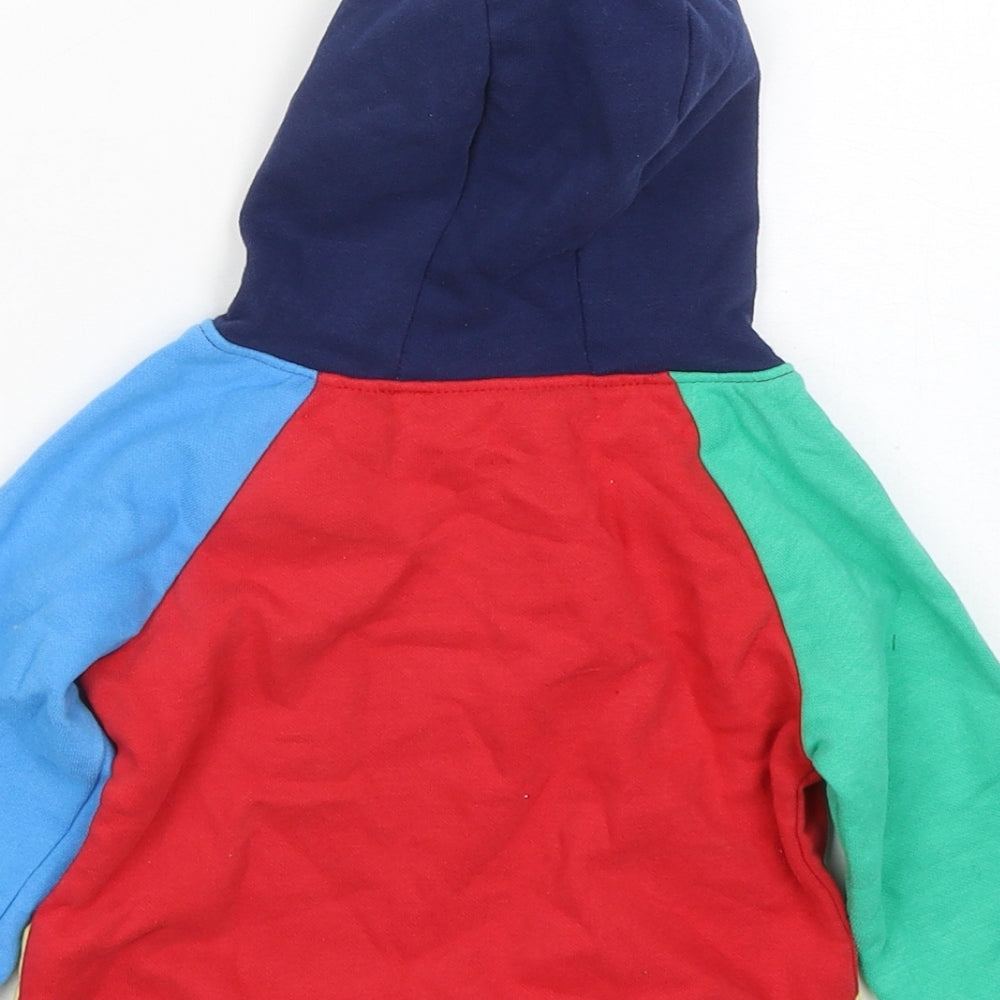 Dunnes Stores Boys Multicoloured Colourblock Cotton Pullover Jumper Size 12-18 Months
