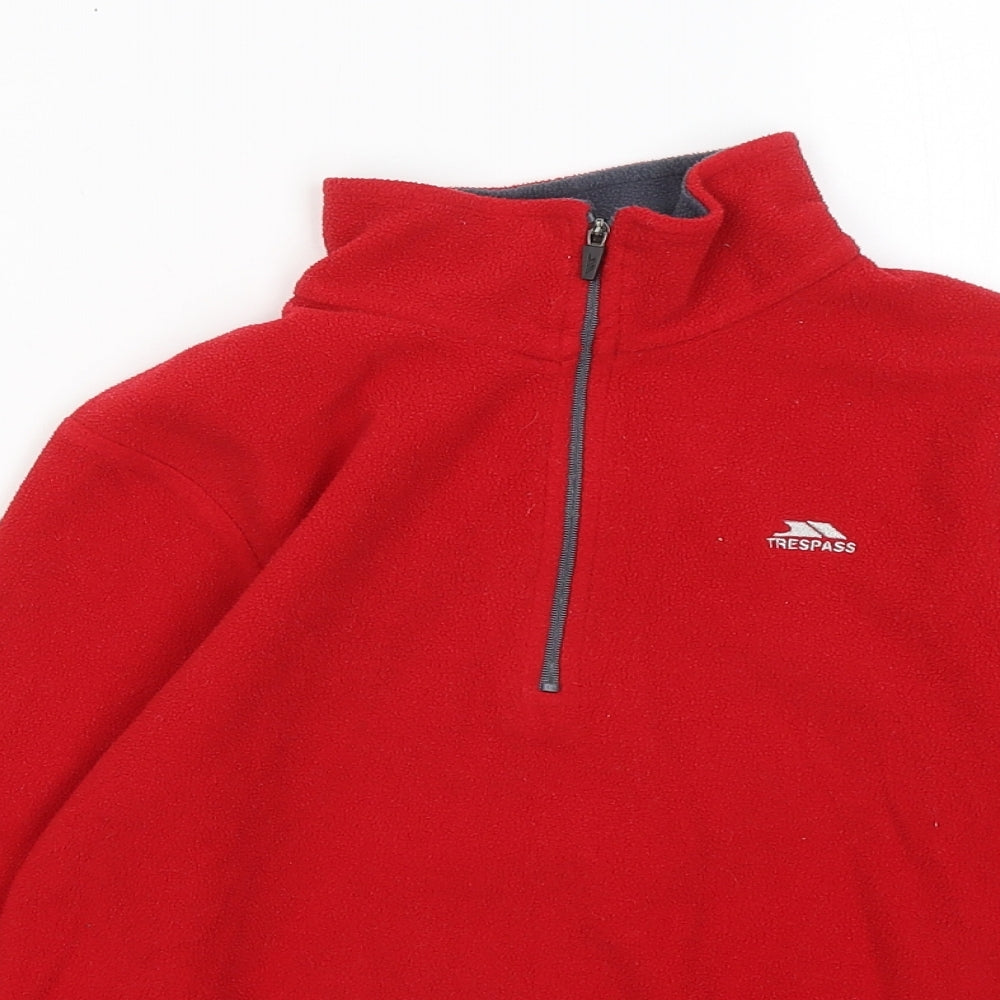 Trespass Boys Red Jacket Size 9-10 Years