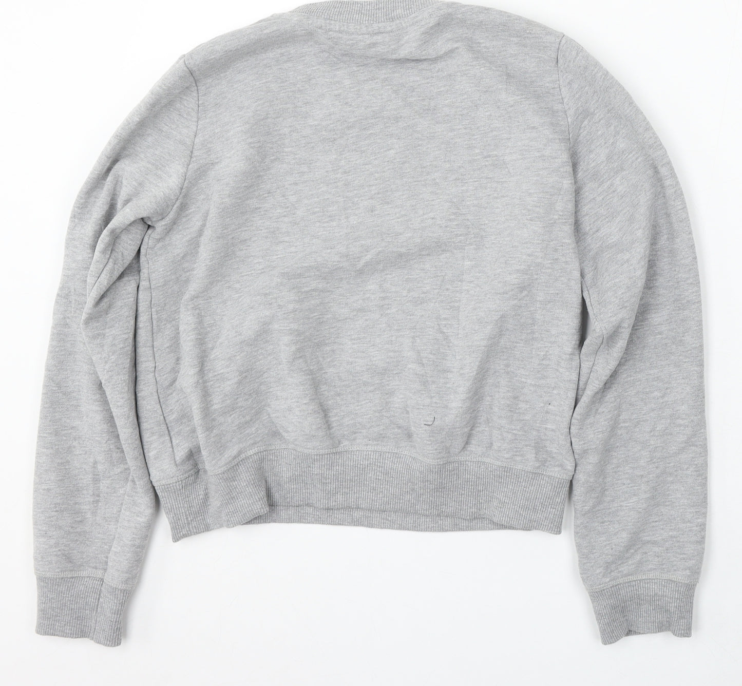 Accessorize Womens Grey Polyester Pullover Sweatshirt Size XS