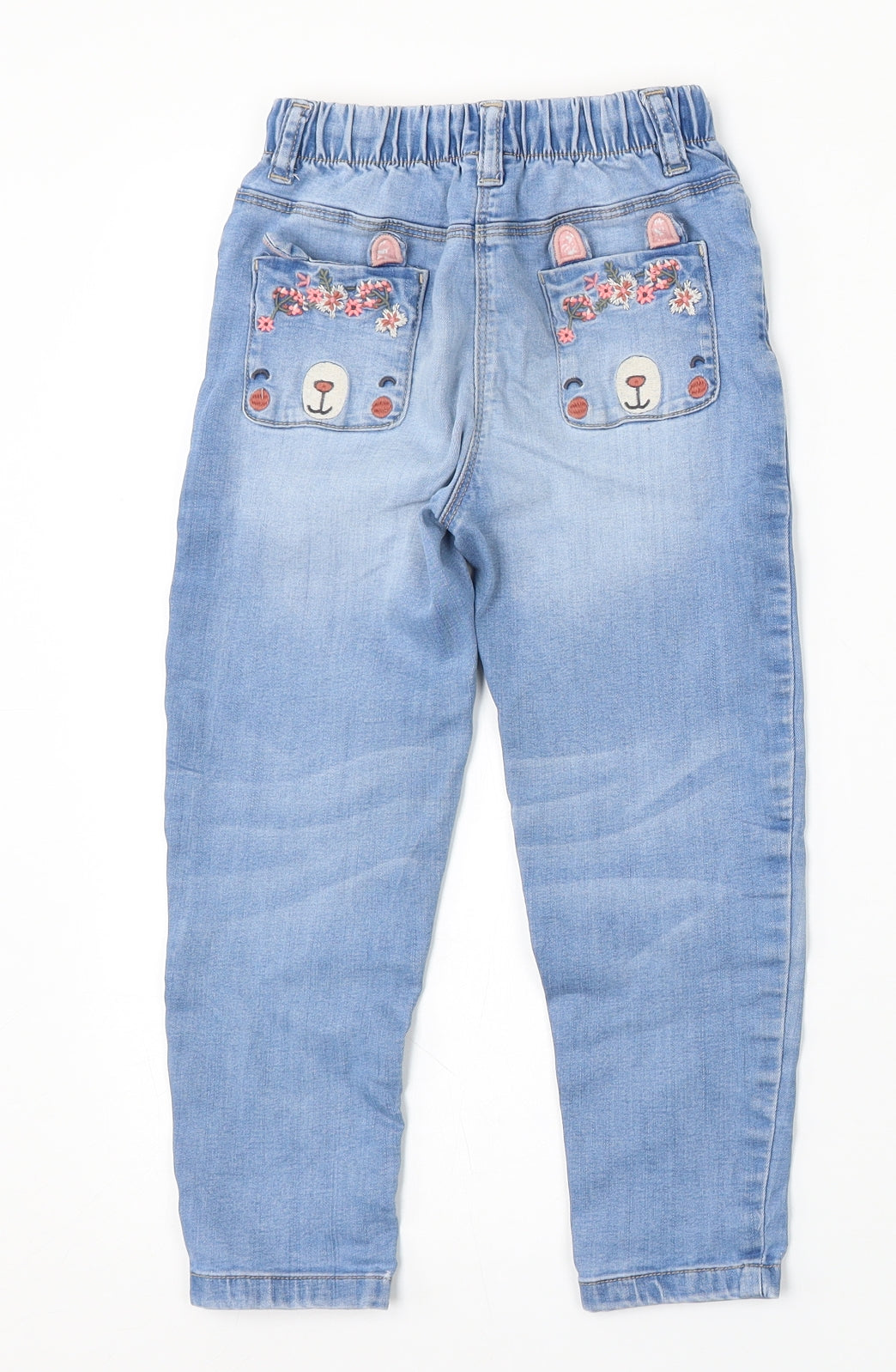 NEXT Girls Blue Lyocell Jegging Jeans Size 4-5 Years Regular