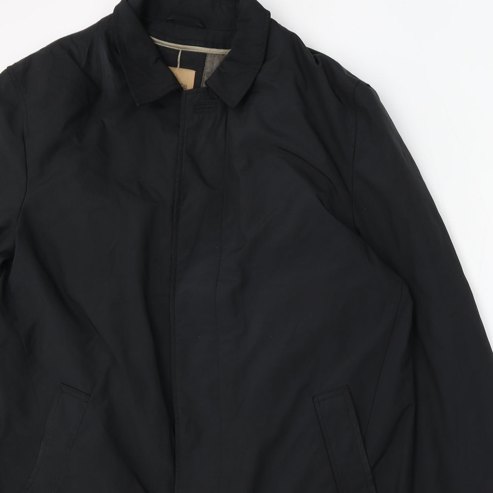 Marks and Spencer Mens Black Jacket Size XL Zip