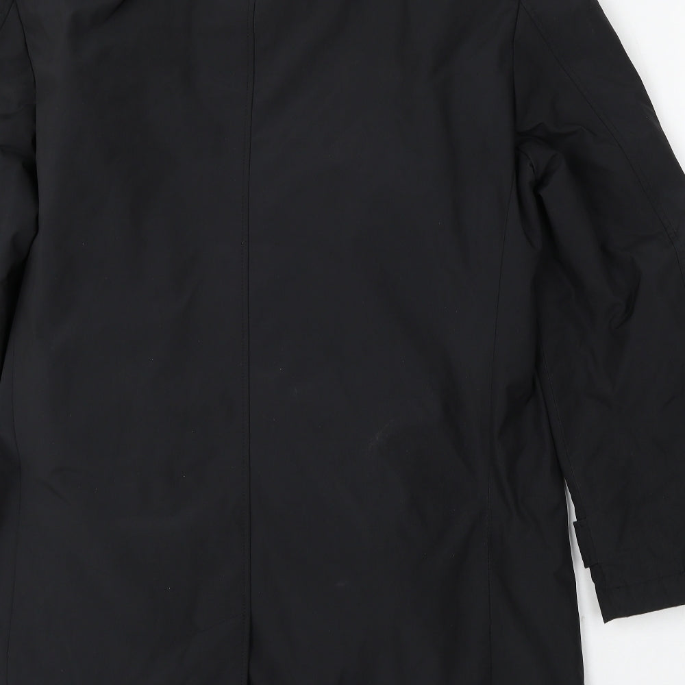 Marks and Spencer Mens Black Jacket Size XL Zip