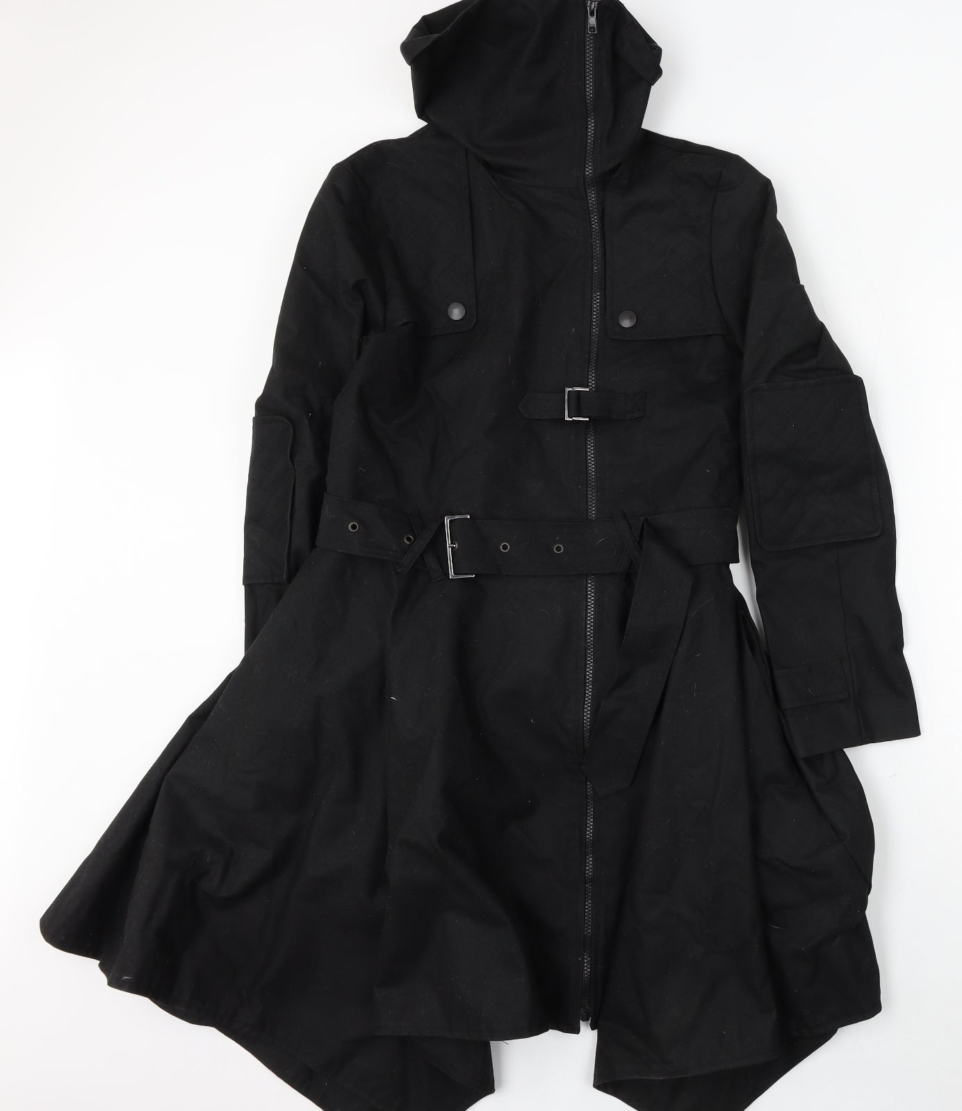 Label Womens Black Jacket Size 12 Zip