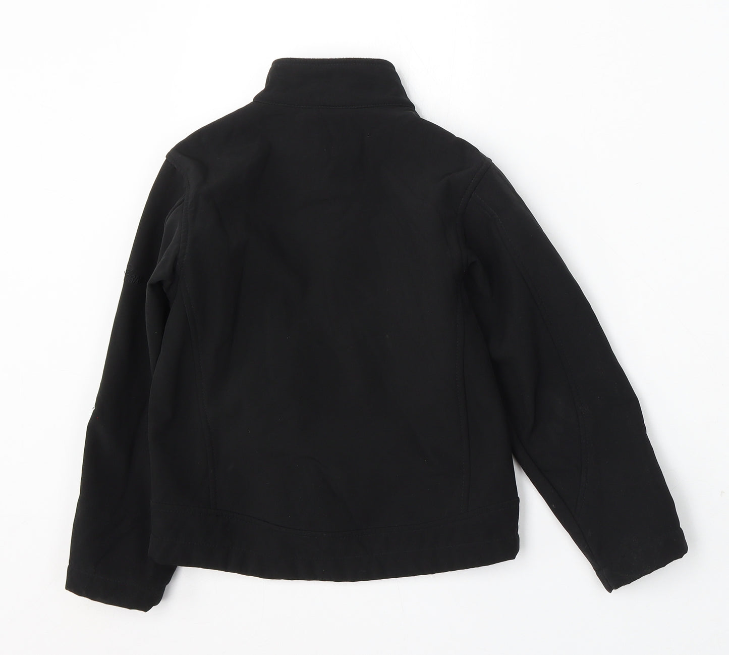 Crane Boys Black Jacket Size 5-6 Years Zip