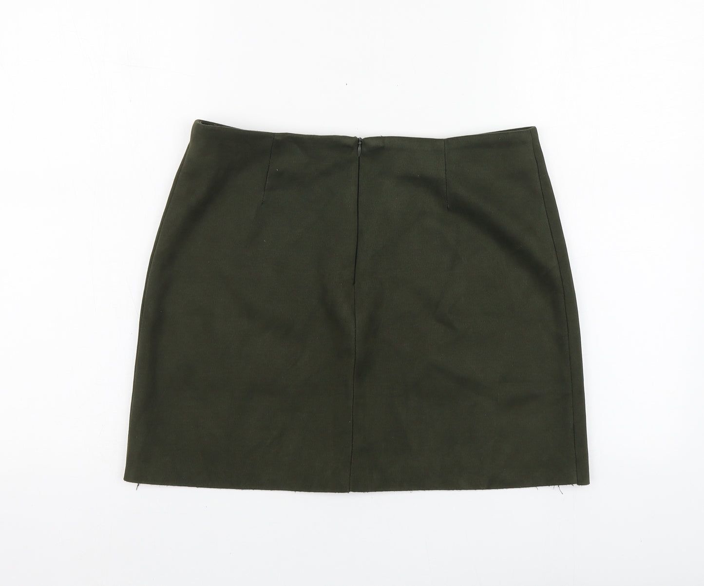 Atmosphere Womens Green Polyester Mini Skirt Size 12