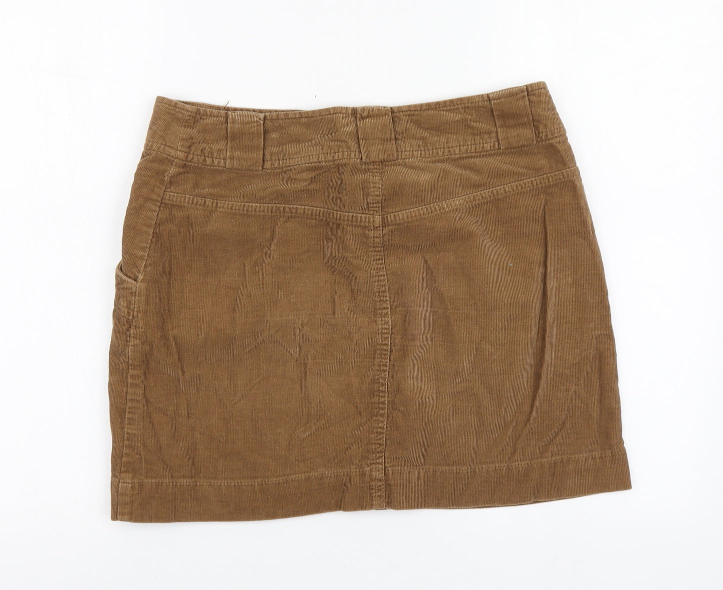 H&M Womens Brown Cotton Maxi Skirt Size 38