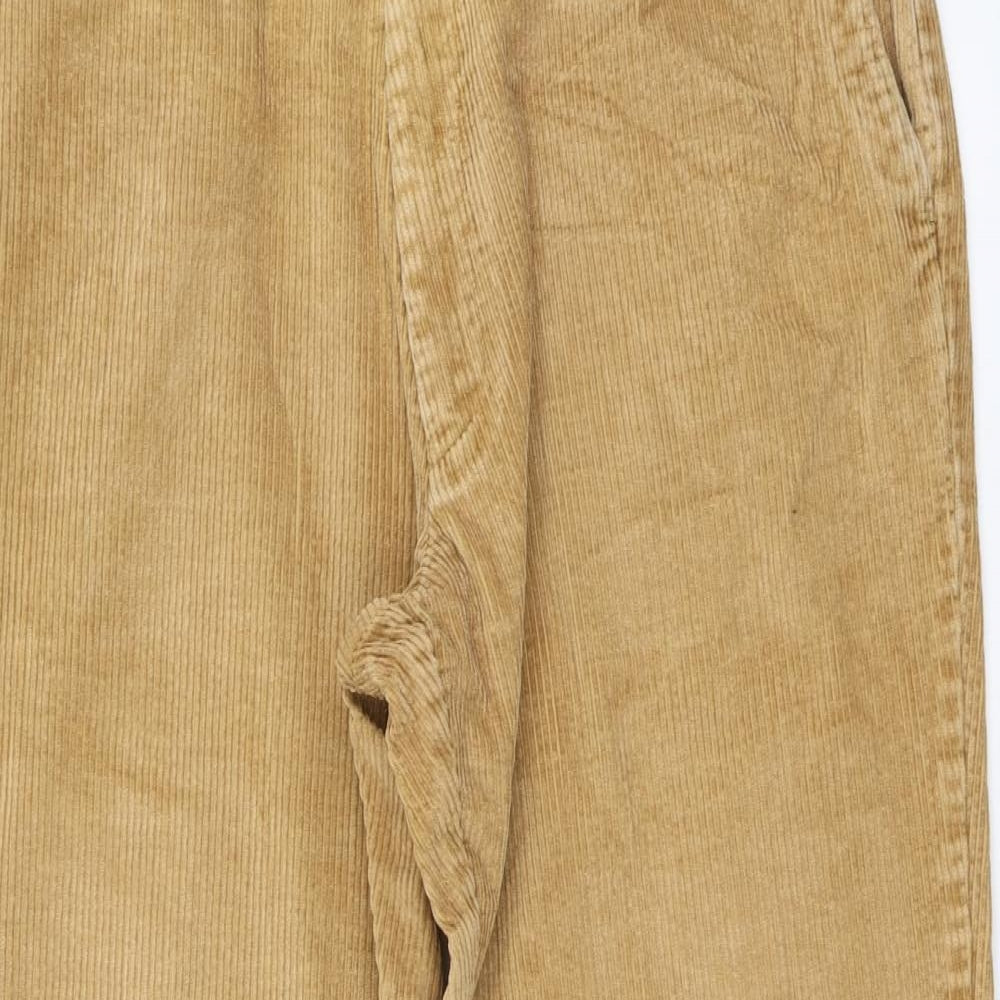 Blue Harbour Mens Beige Cotton Trousers Size 40 L27 in Regular