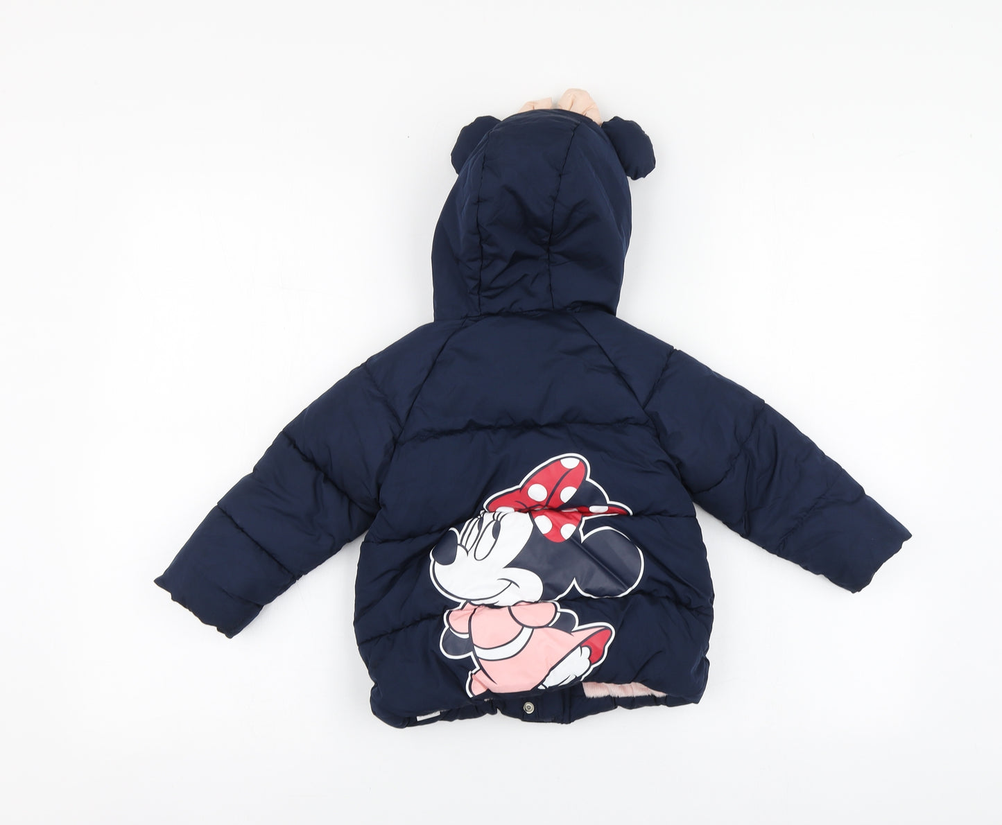 Primark Girls Blue Geometric Jacket Size 18-24 Months