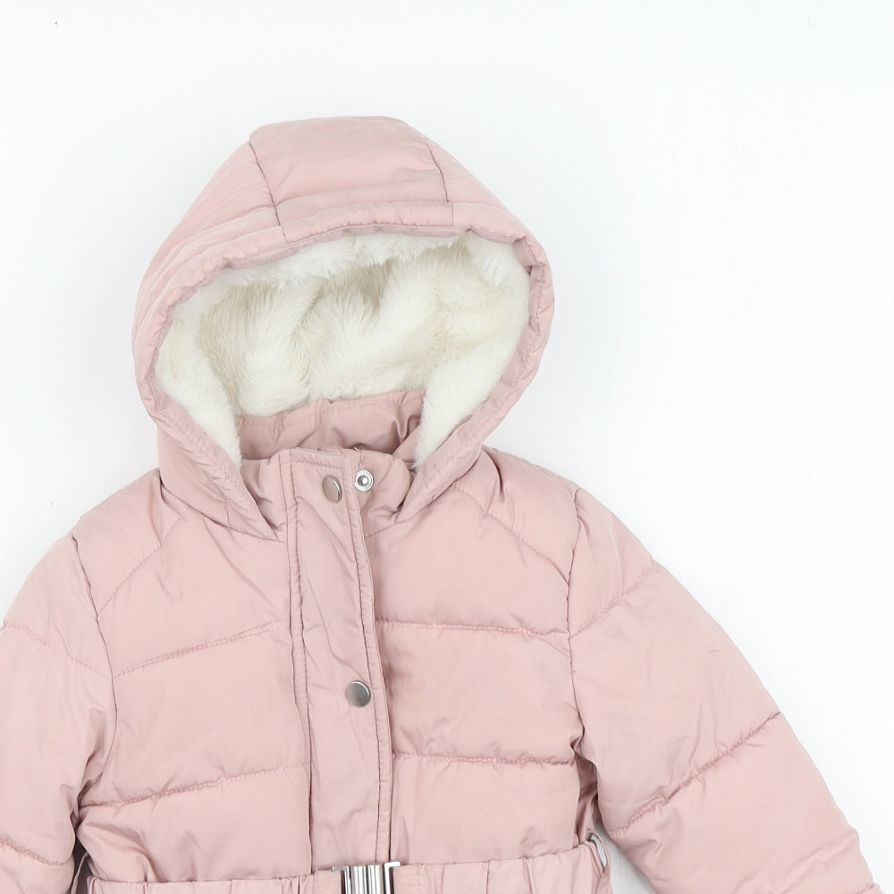 Primark Girls Pink Jacket Size 18-24 Months
