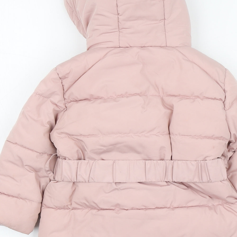 Primark Girls Pink Jacket Size 18-24 Months