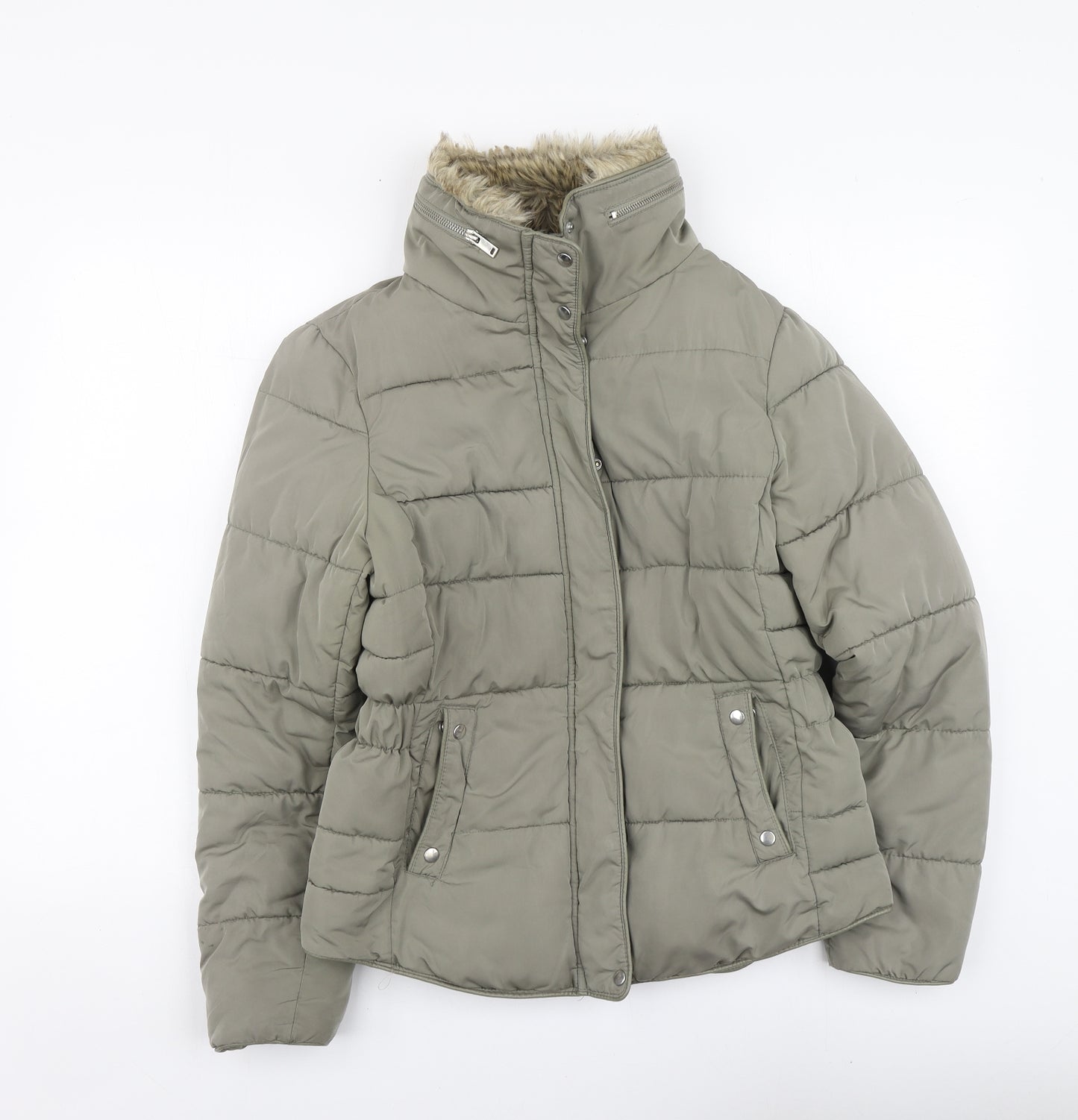 New Look Womens Green Jacket Size 10