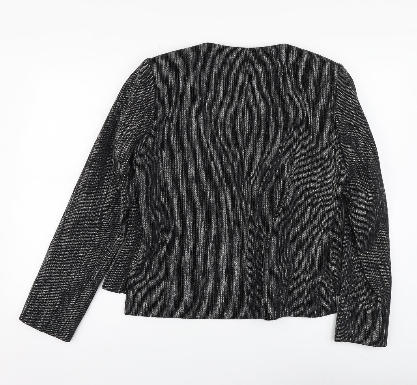 H&M Womens Silver Jacket Blazer Size 42