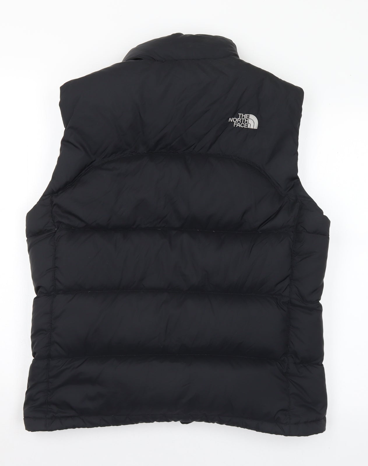 The North Face Mens Black Gilet Coat Size L Zip