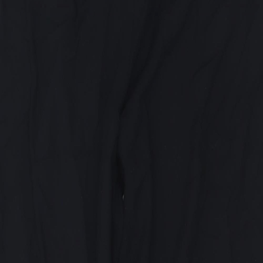 Marks and Spencer Womens Black Polyester Harem Trousers Size 14 L28 in Regular
