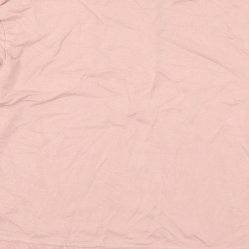 F&F Womens Pink Viscose Pullover Sweatshirt Size 10