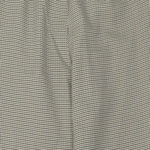 Sky Design Womens Multicoloured Houndstooth Polyester Trousers Size 14 L27 in Regular