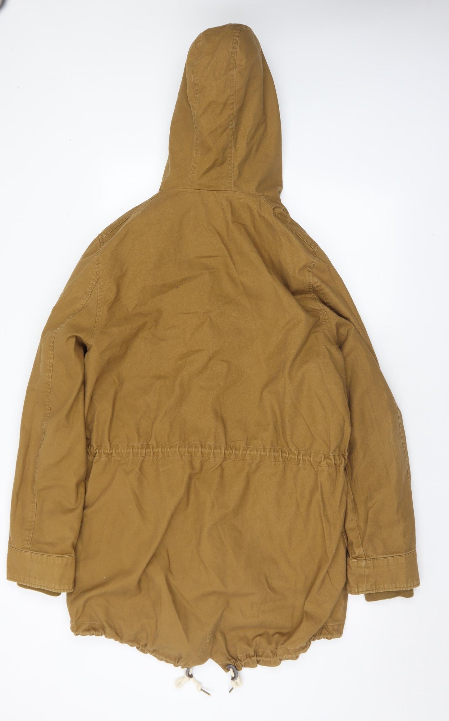 Topman Mens Brown 3-in-1 Jacket Coat Size M