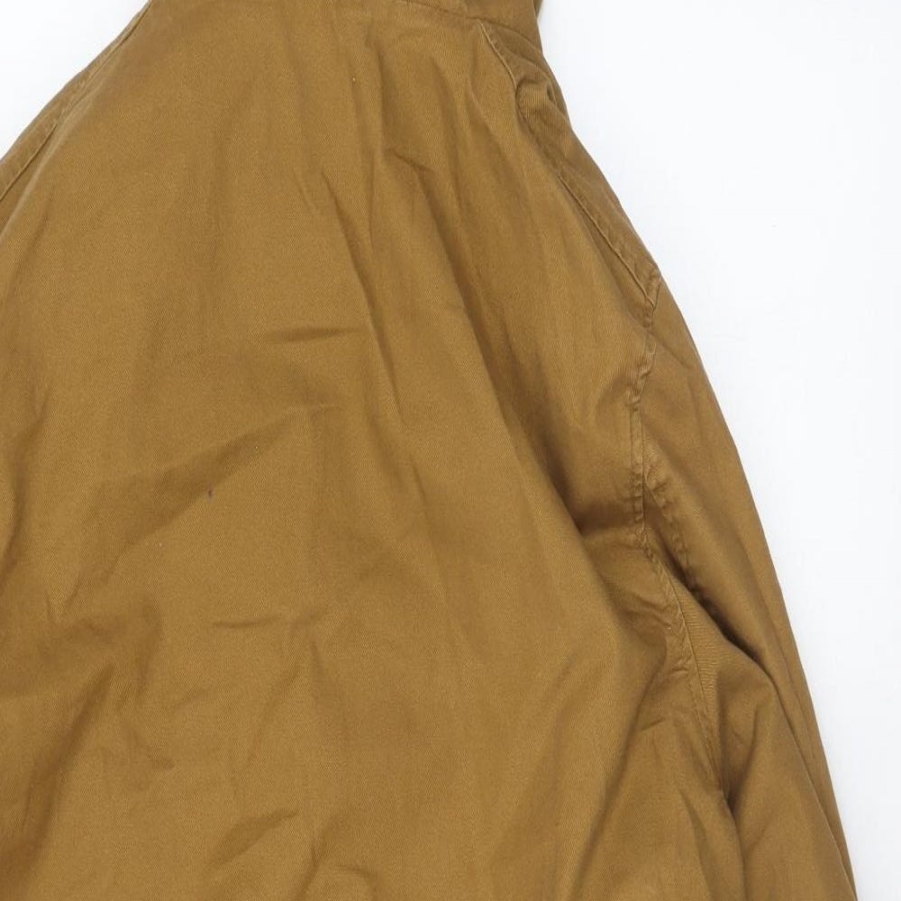 Topman Mens Brown 3-in-1 Jacket Coat Size M