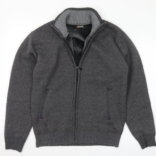 Kaidite Mens Grey Jacket Size M Zip
