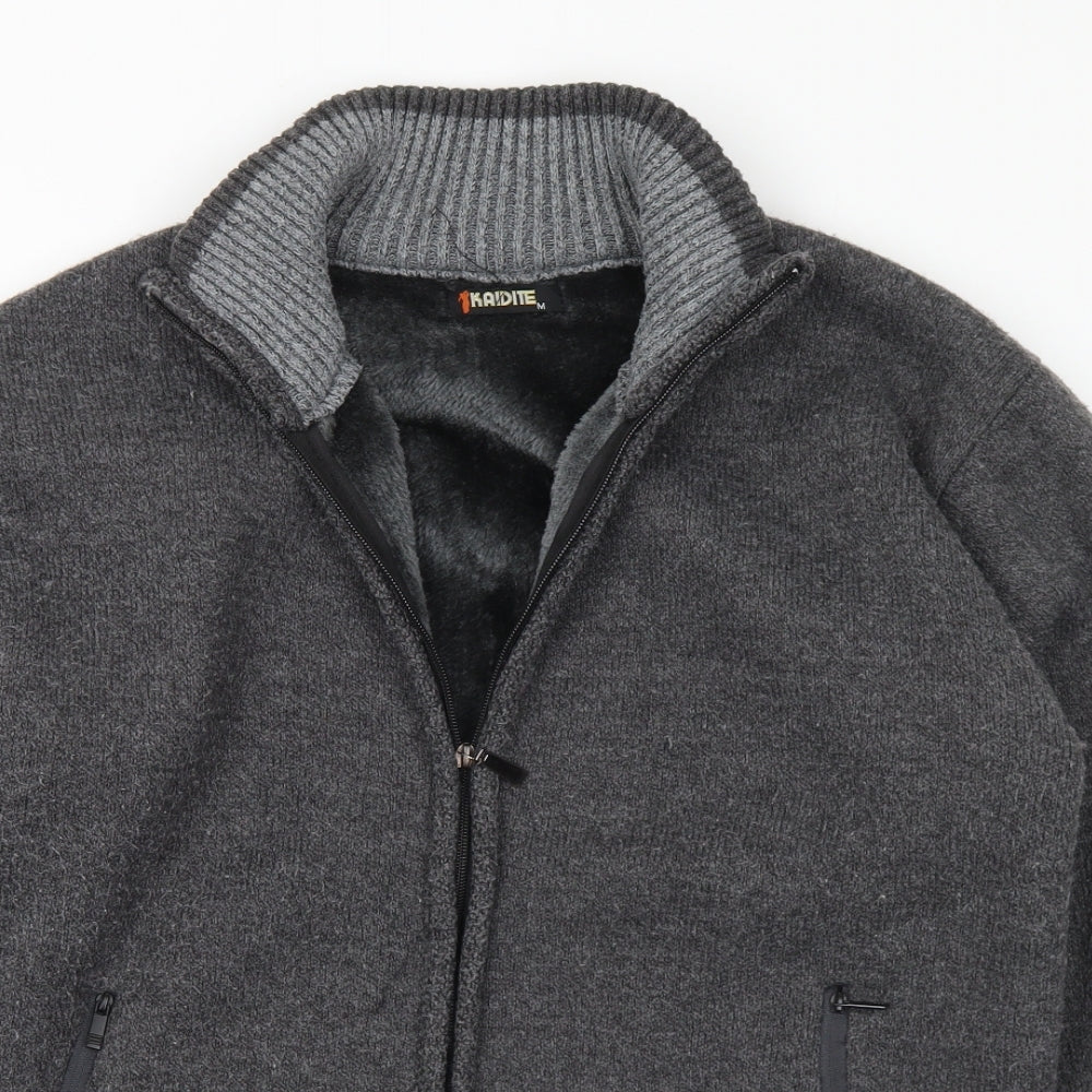 Kaidite Mens Grey Jacket Size M Zip