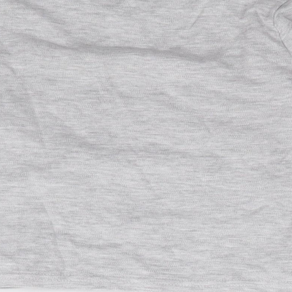 Primark Boys Grey Cotton Jersey T-Shirt Size 18-24 Months Crew Neck Pullover - Dinosaur, Mama