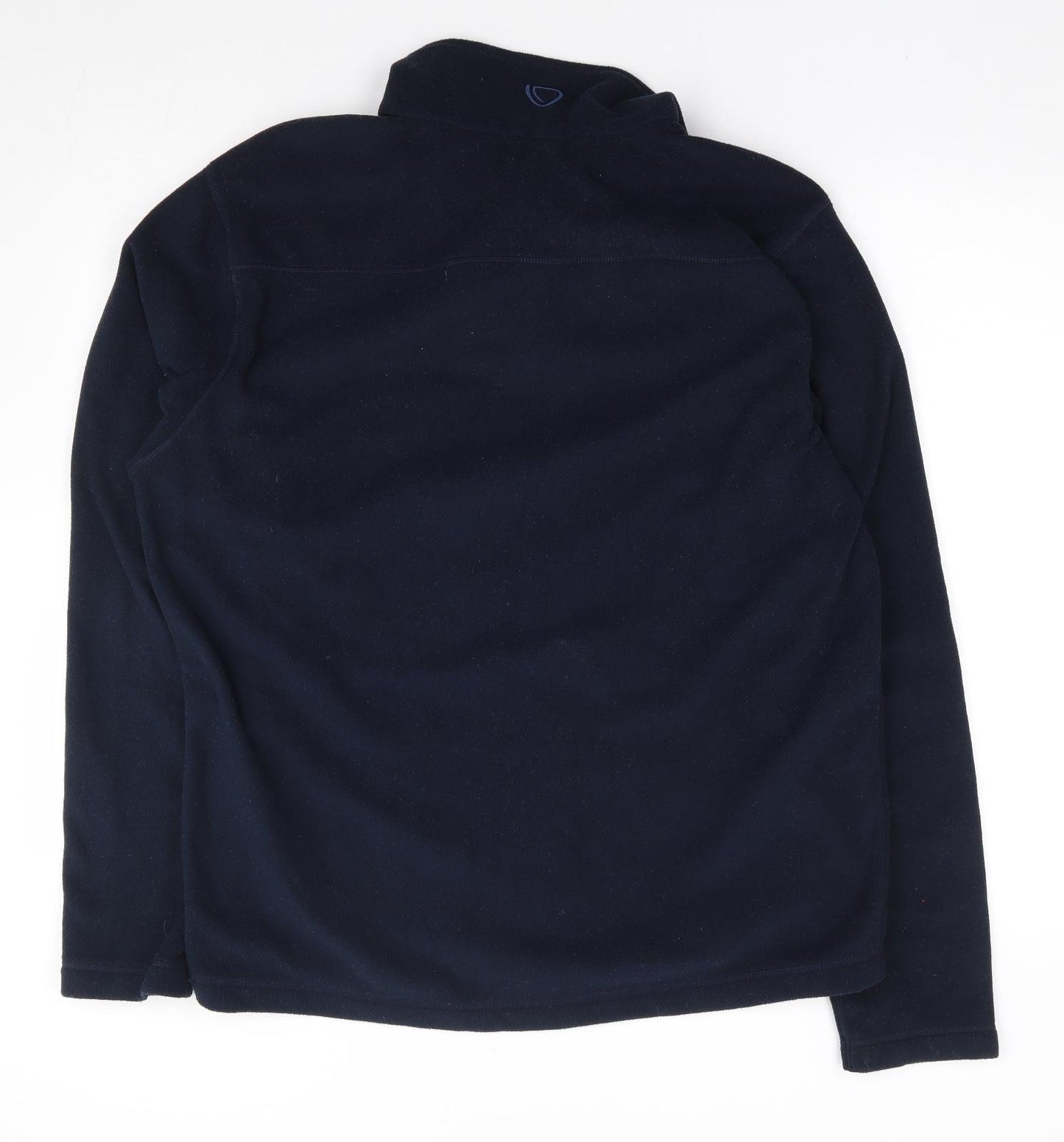 brasher Mens Blue Polyester Pullover Sweatshirt Size L