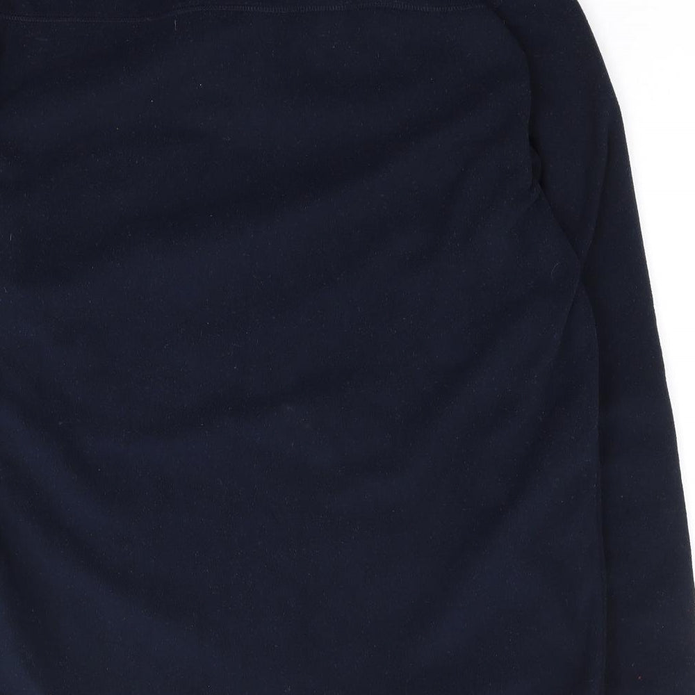 brasher Mens Blue Polyester Pullover Sweatshirt Size L