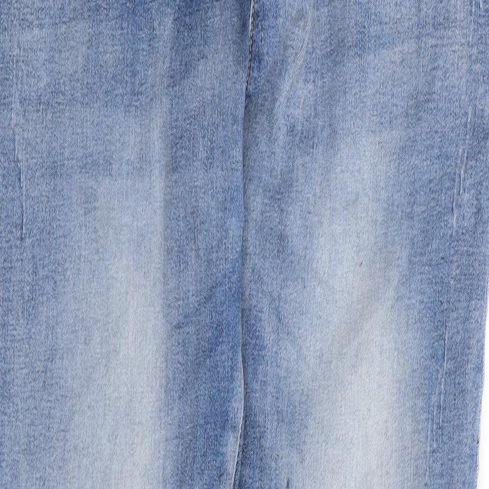 Zac & Zoe Womens Blue Cotton Skinny Jeans Size S L28 in Regular Button
