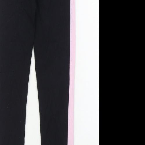 ellesse Girls Black Cotton Jogger Trousers Size 12-13 Years Regular - Legging