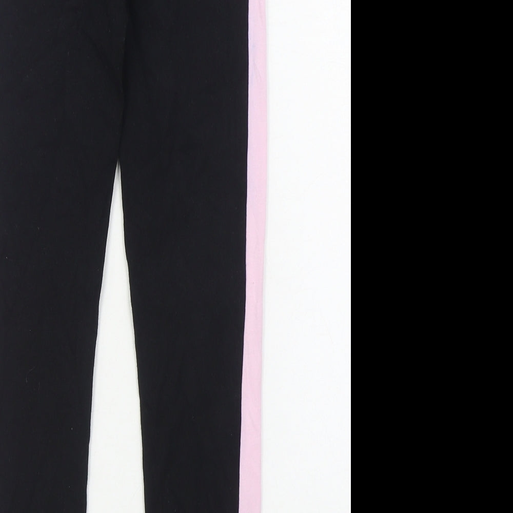 ellesse Girls Black Cotton Jogger Trousers Size 12-13 Years Regular - Legging