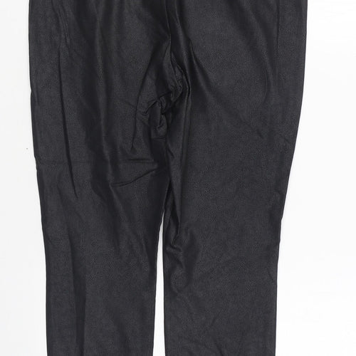 Matalan Womens Black Viscose Jegging Trousers Size 16 L28 in Regular