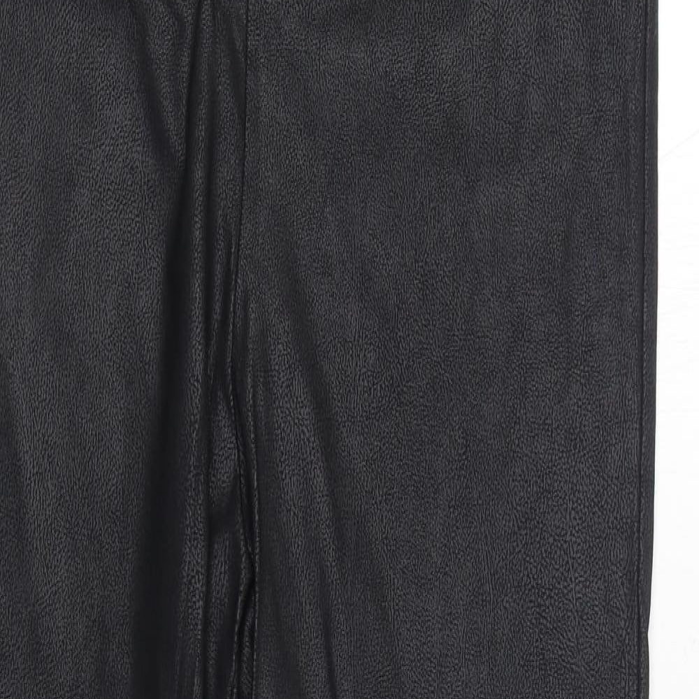 Matalan Womens Black Viscose Jegging Trousers Size 16 L28 in Regular