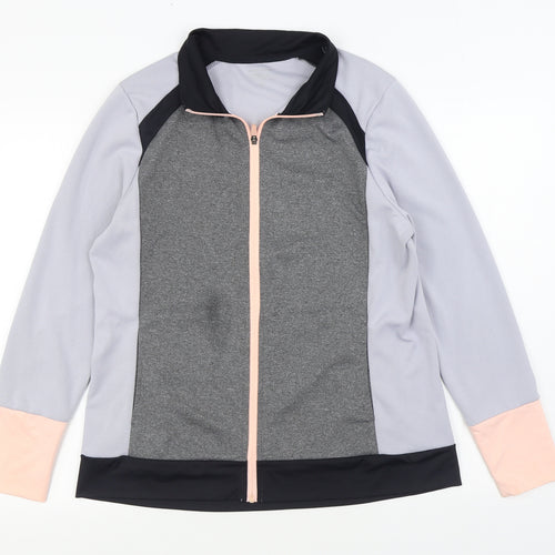 Dunnes Stores Womens Multicoloured Jacket Size L Zip