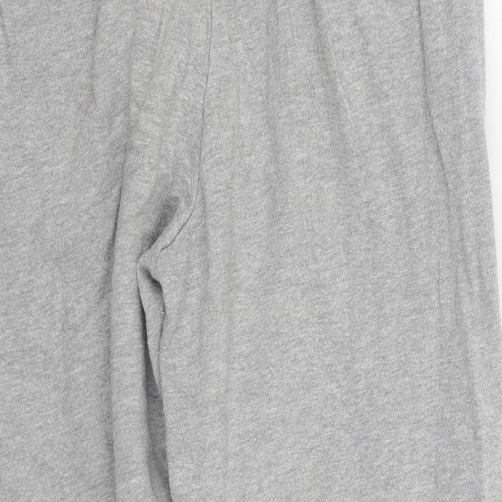 Everlast Womens Grey Cotton Jogger Trousers Size 12 L26 in Regular Tie