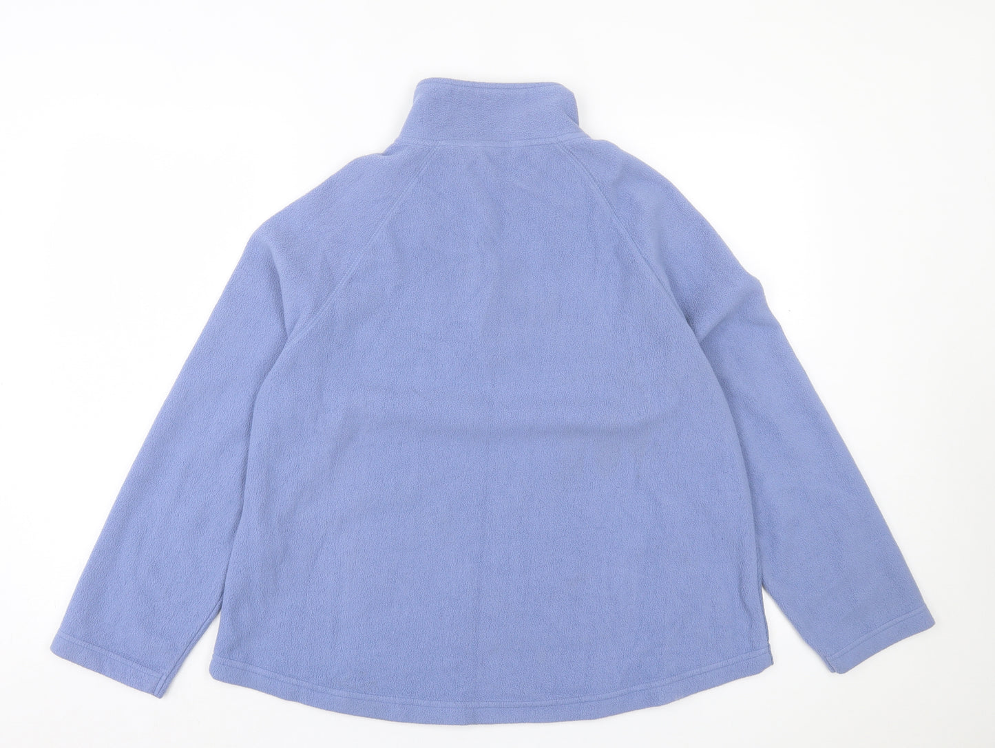 M&Co Womens Purple Jacket Size 2XL Zip