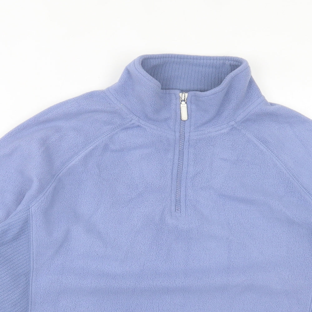 M&Co Womens Purple Jacket Size 2XL Zip
