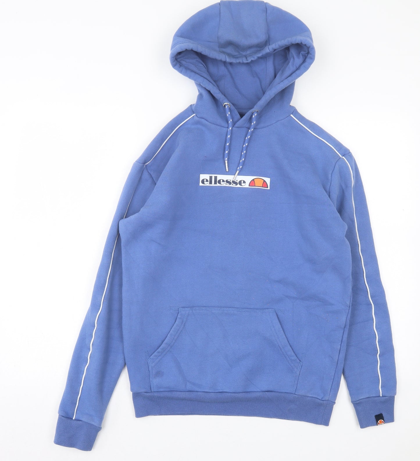 ellesse Womens Blue Cotton Pullover Hoodie Size XS Pullover