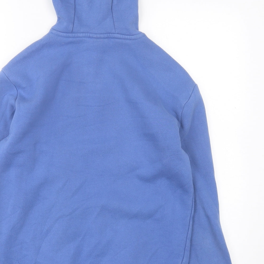 ellesse Womens Blue Cotton Pullover Hoodie Size XS Pullover
