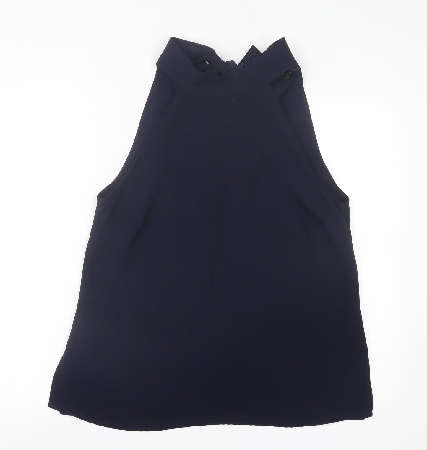NEXT Womens Blue Polyester Basic Tank Size 14 Halter
