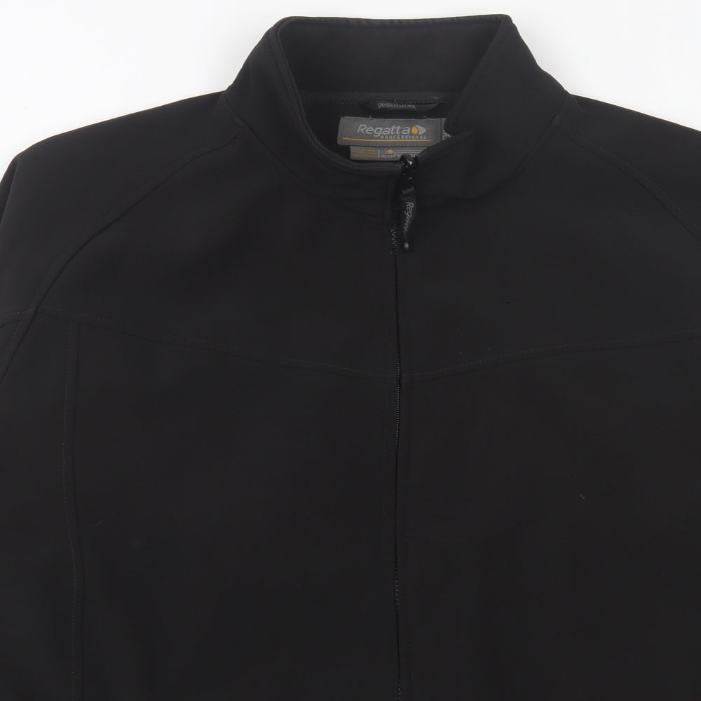 Regatta Mens Black Jacket Size 3XL Zip