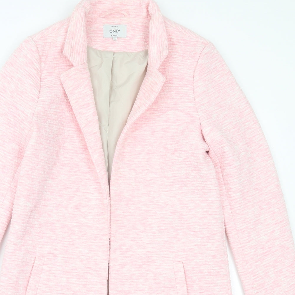 Only Womens Pink Jacket Size S