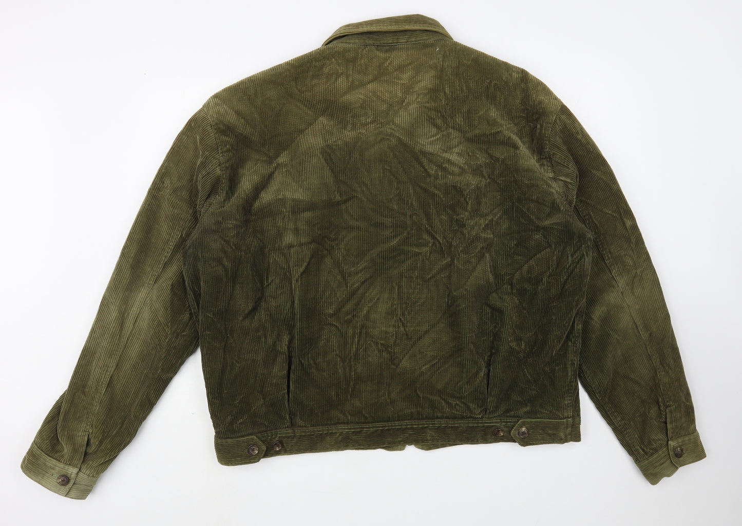 Polo Ralph Lauren Mens Green Bomber Jacket Jacket Size 2XL Zip