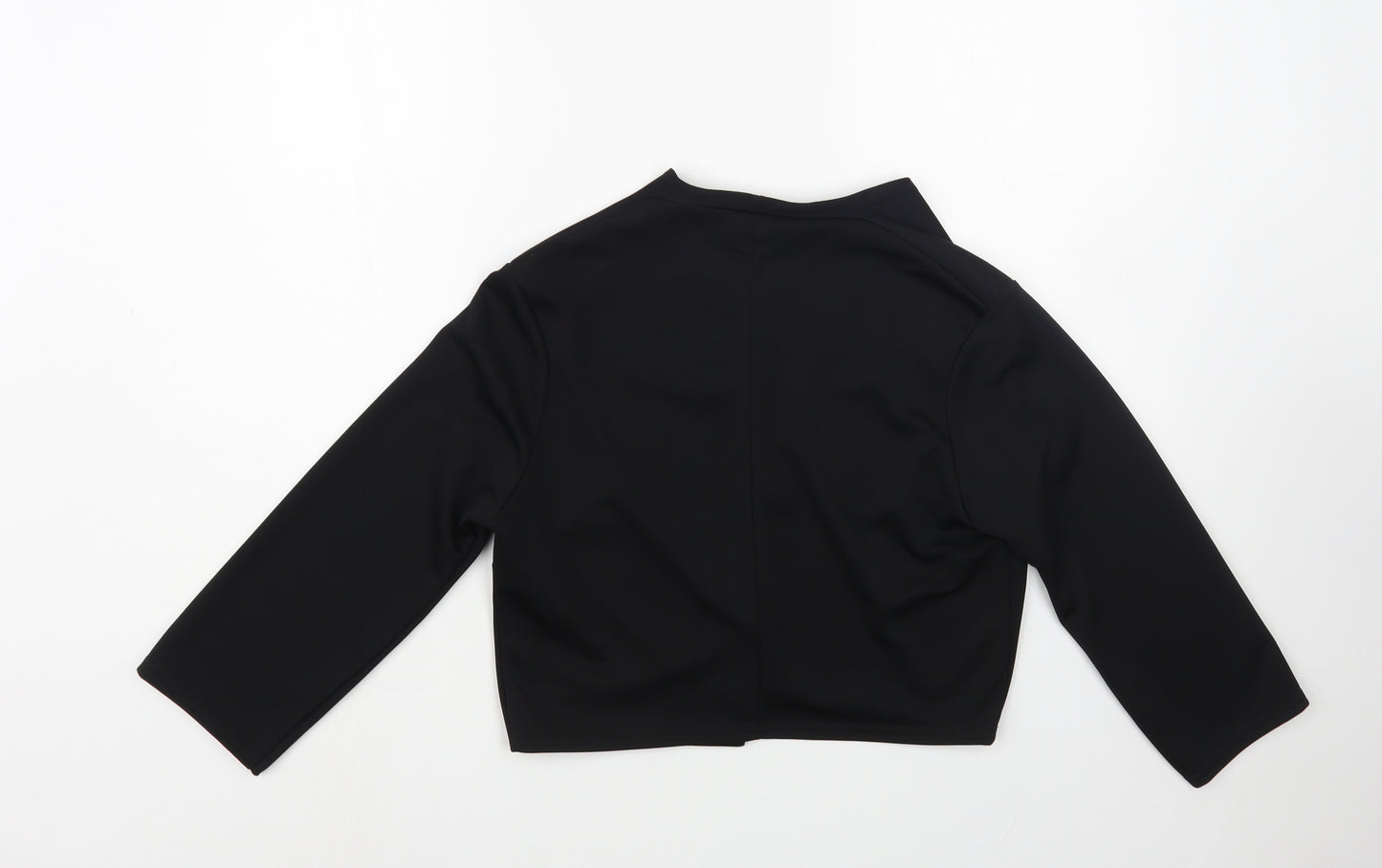 Quiz Womens Black Jacket Blazer Size 16