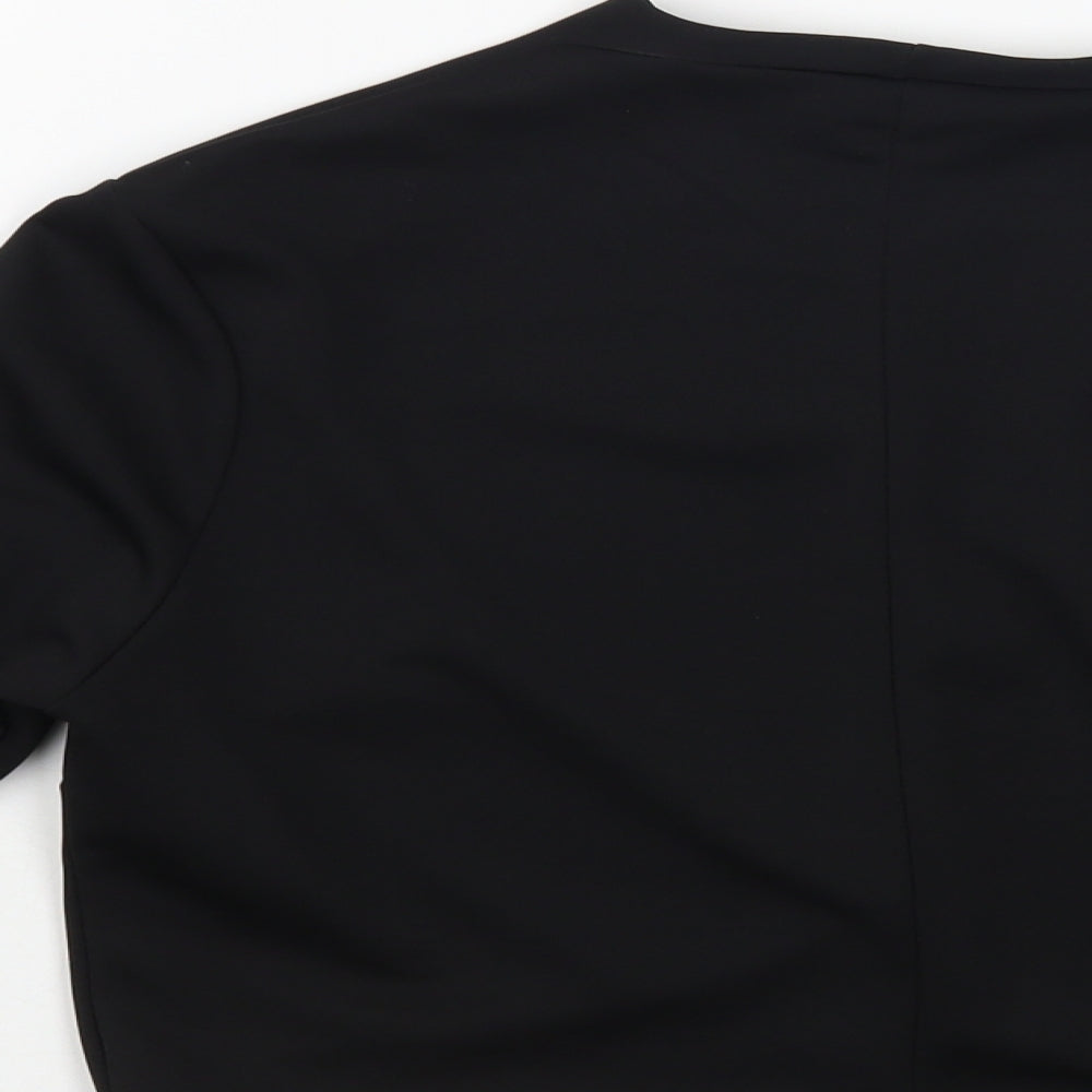 Quiz Womens Black Jacket Blazer Size 16