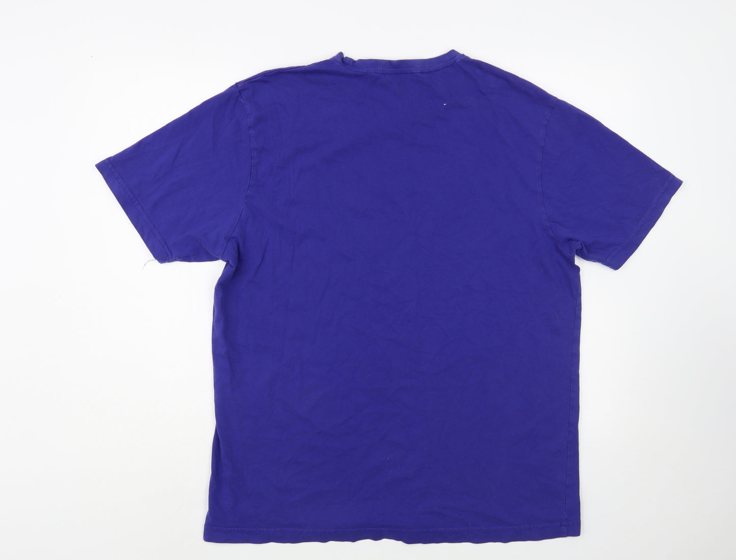 Hot Tuna Mens Blue Cotton T-Shirt Size L Crew Neck