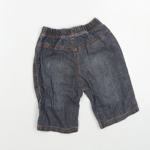 By Teddy Baby Blue Cotton Capri Jeans Size 18-24 Months