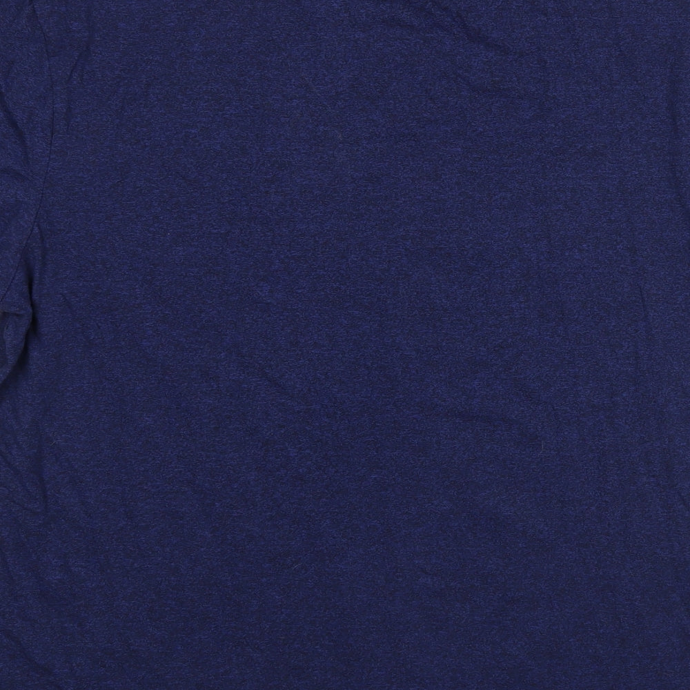 F&F Mens Blue Cotton T-Shirt Size XL Crew Neck - Grillfather